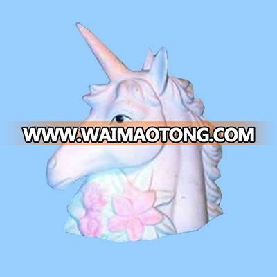 Ceramic Bisque Novelty Unicorn Figurine