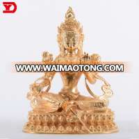 High quality religious art bronze gold buddha statue for sale